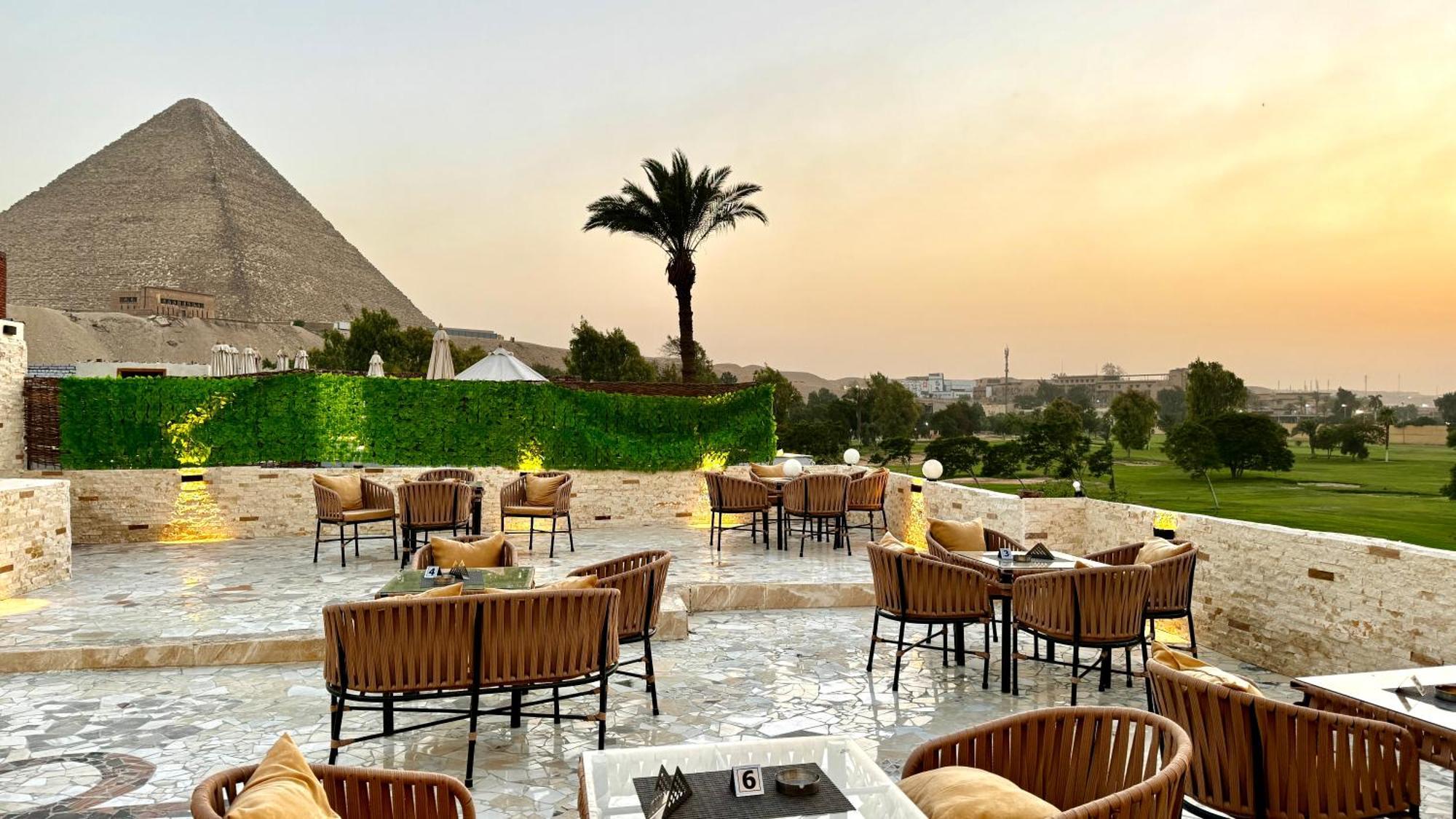 Готель Golf Pyramids View Kafrat al Jabal Екстер'єр фото