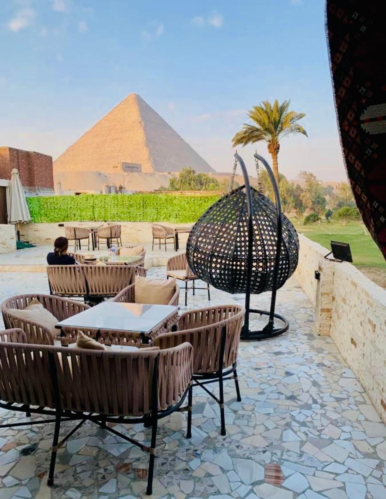 Готель Golf Pyramids View Kafrat al Jabal Екстер'єр фото